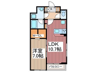 クラシヤの物件間取画像